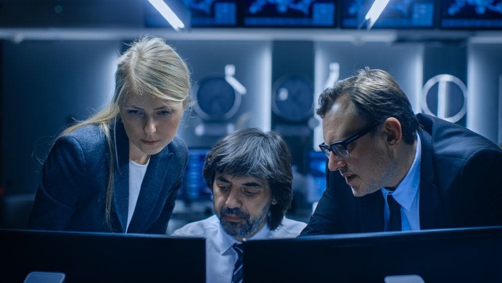 Government agency using secure communication